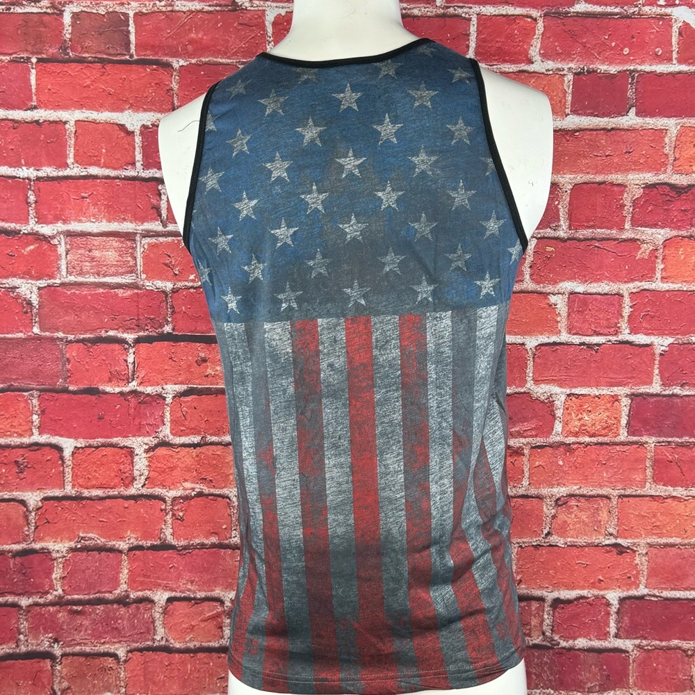 Affliction Men's American Flag Graphic Tank Top - Multiple Sizes-NWT - Picture 5 of 7
